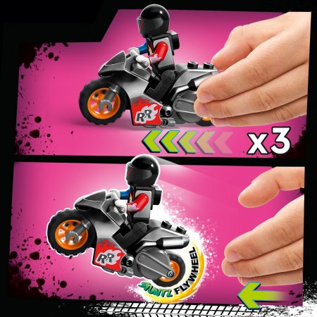 60361 LEGO® City Didžiausias motociklininkų kaskadininkų iššūkis 60361