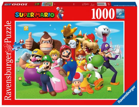 RAVENSBURGER dėlionė Super Mario, 1000d, 14970 14970