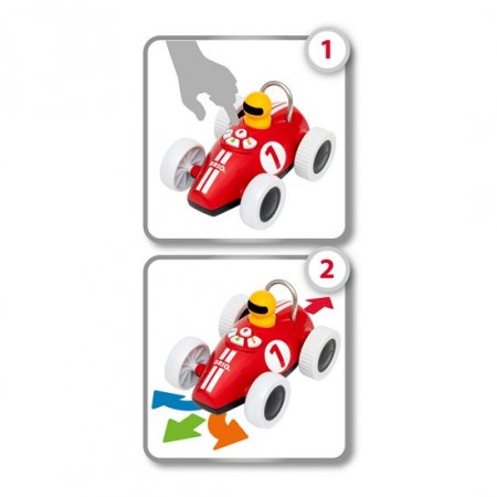 BRIO elektroninis žaislas Play & Learn Action Racer, 30234 30234