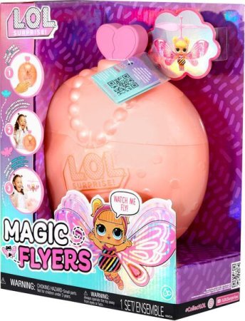 LOL Surprise Magic Flyers lėlė Flutter Star, 593546EUC 