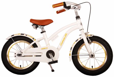 VOLARE Miracle Cruiser dviratis 14" baltas, 21488 21488