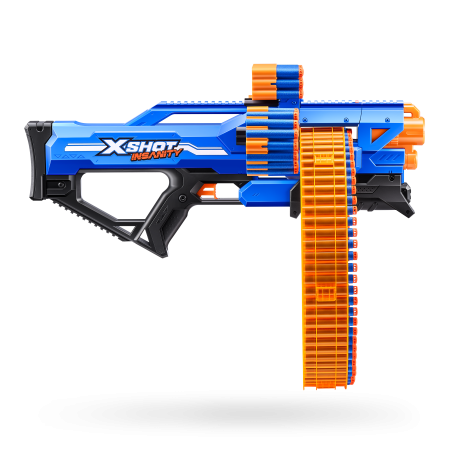 X-SHOT žaislinis šautuvas Mad Megga Barrel Blaster Insanity, 1 serija, 36609 