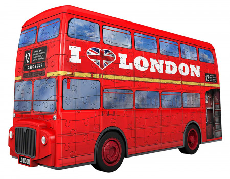 RAVENSBURGER 3D dėlionė London Bus, 216d., 12534 12534