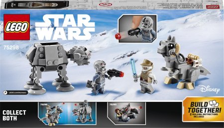 75298 LEGO® Star Wars™ AT-AT™ prieš Tauntaun™ mikrokovotojai 75298