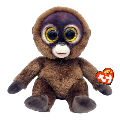 TY Beanie Boos beždžionė CHESSIE ruda, TY36391 TY36391