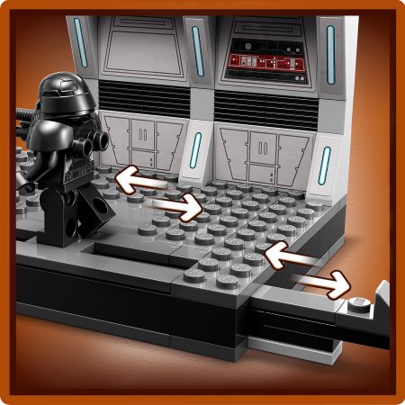 75324 LEGO® Star Wars™ Mandalorian Tamsiojo kario™ puolimas 75324