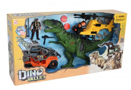 CHAP MEI rinkinys Dino Valley T-Rex Revenge Playset, 542090 542090