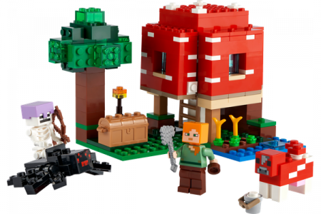 21179 LEGO® Minecraft™ Grybų namelis 21179
