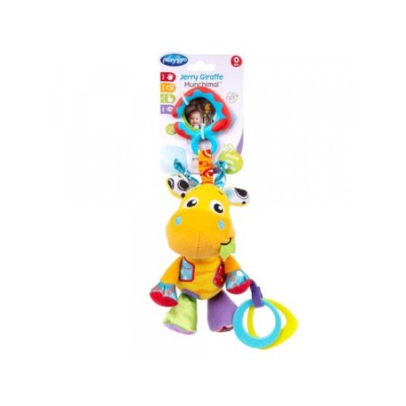 PLAYGRO pakabinamas žaislas Jerry Giraffe Munchimal, 0186977 