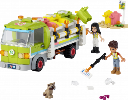 41712 LEGO® Friends Šiukšlių perdirbimo sunkvežimis 41712