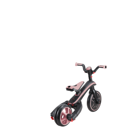 GLOBBER triratukas Explorer Trike 4in1,tamsiai pastelinis rožinis, 732-210 