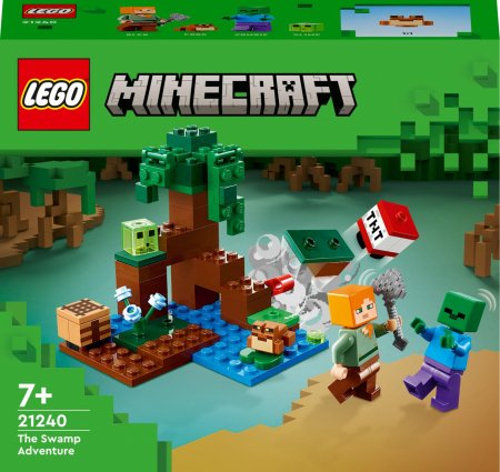21240 LEGO® Minecraft™ Nuotykis pelkėje 21240
