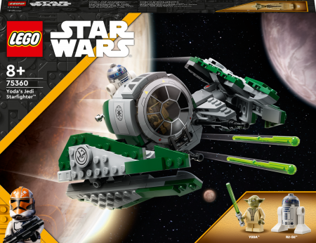 75360 LEGO® Star Wars™ Jodos džedajų kovos erdvėlaivis 75360