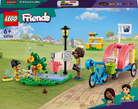 41738 LEGO® Friends Šunų gelbėjimo dviratis 41738