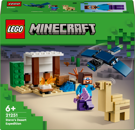 21251 LEGO®  Minecraft Styvo Ekspedicija Dykumoje 