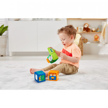 FISHER PRICE Stack and discover sensory blocks (FI), 03120004 3120004