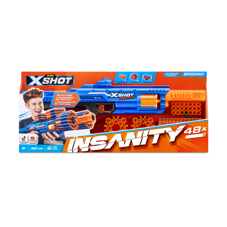 X-SHOT žaislinis šautuvas Berzerko Insanity, 1 serija, 36610 
