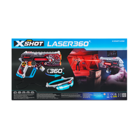 X-SHOT žaislinis šautuvas Laser Skins, 2vnt., asort., 36602 36602