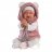 LLORENS kūdikis su rožine liemene, 42 cm, 74070 74070