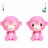 BARBIE Čelsės Cutie Reveal rinkinys, džiunglių serija, beždžionėlė , HKR14 HKR14