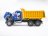 BRUDER Sunkvežimis mėlynas su gelt. priekaba 02815 