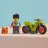 60356 LEGO® City Meškino kaskadinis motociklas 60356