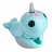 FINGERLINGS elektroninis žaislas banginis Nikki, turkio spalvos, 3699 3699