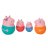 TOOMIES vonios žaislas Peppas Nesting Family, E73526 